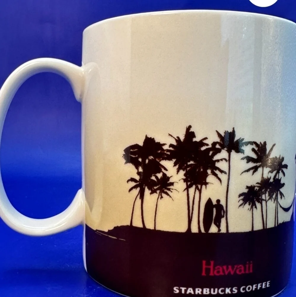 Starbucks Hawaii Aloha Tropical Collector Series Large 16 OZ Mug Tea Coffee